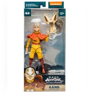 Avatar Aang with Momo Action Figure